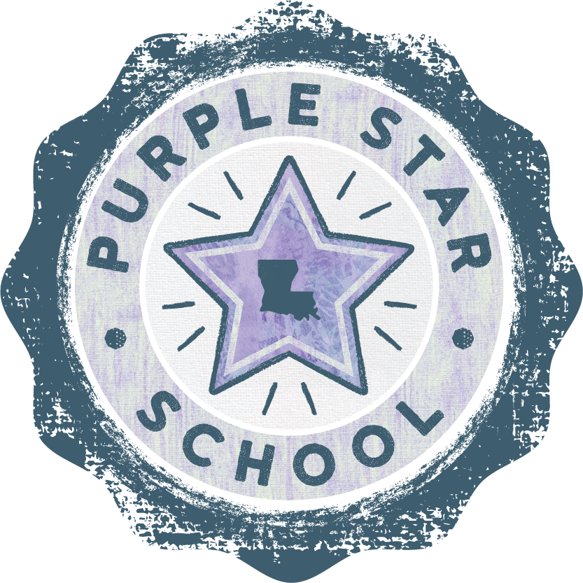 Purple Star School Badge